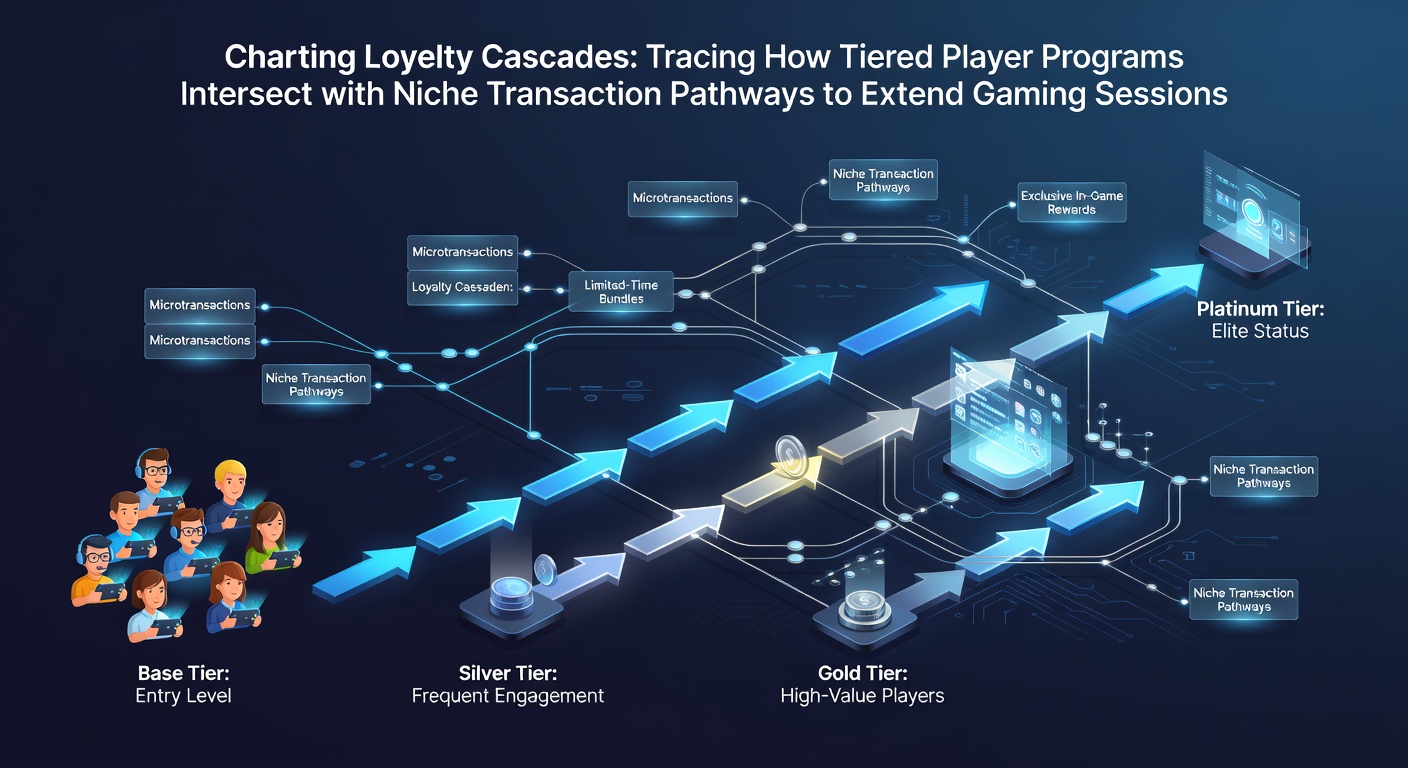 Übersicht über gestaffelte Loyalitätsprogramme und Transaktionspfade in Online-Casinos
