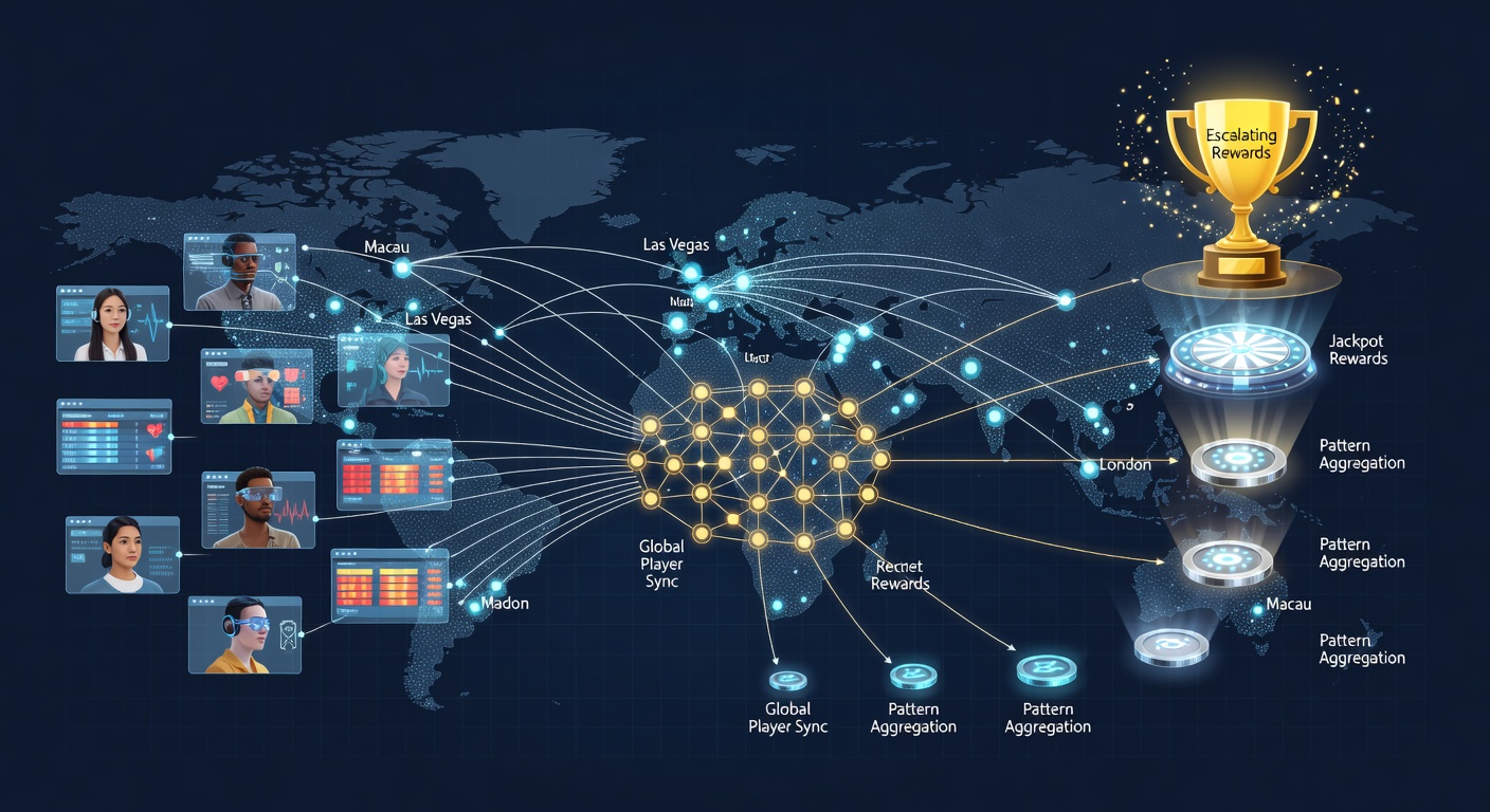 Globale Casino-Netzwerke mit synchronisierten Spieleraktivitäten und Belohnungssystemen