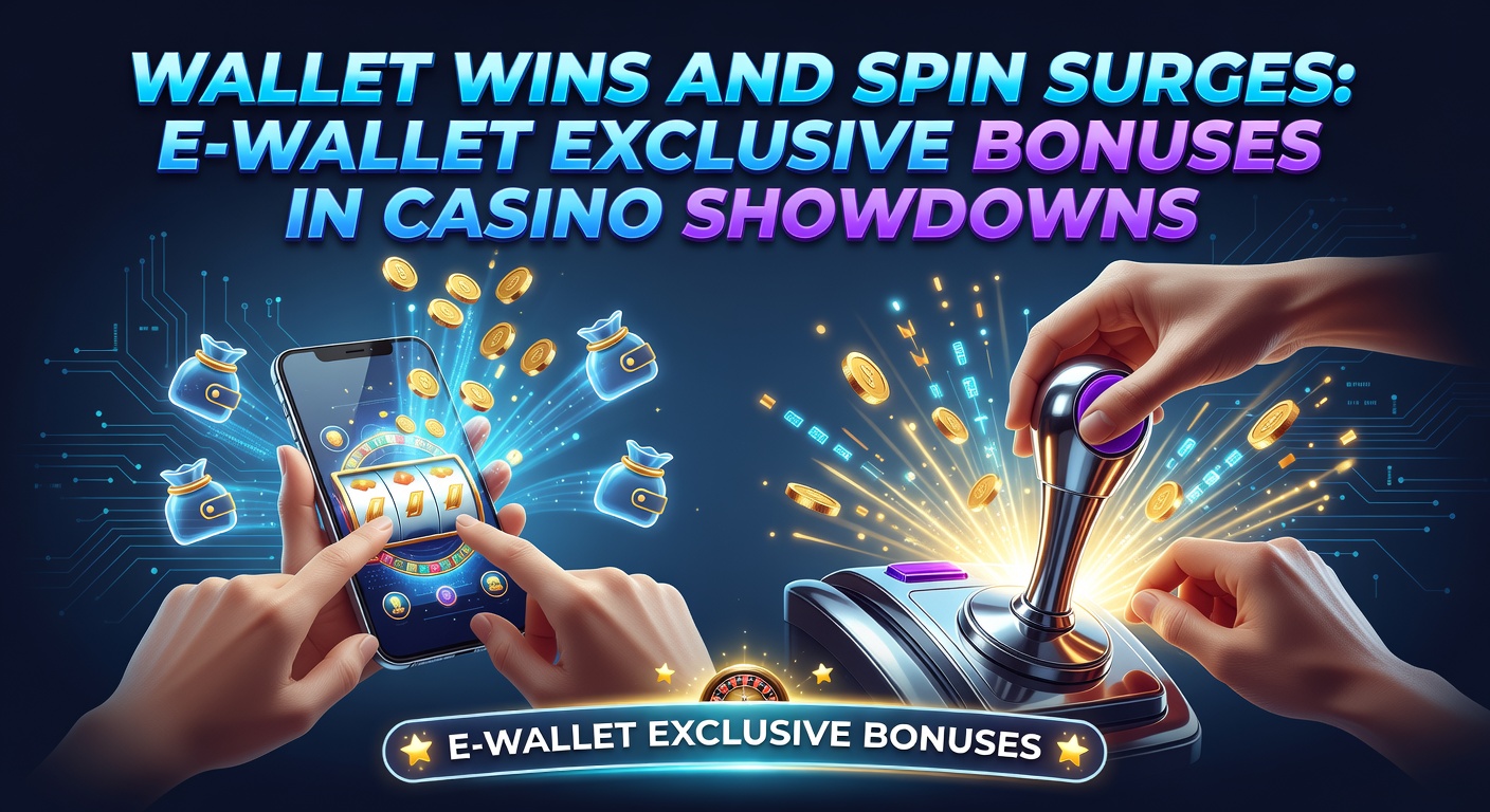 Grafik zeigt E-Wallet-Logos wie PayPal, Skrill und Neteller neben explodierenden Bonus-Symbolen in einem Casino-Ambiente